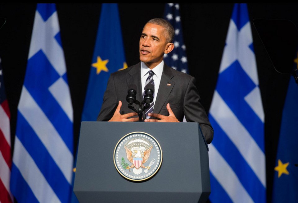 Ο Ομπάμα εκστασιασμένος μπροστά στον Παρθενώνα -Οι φωτογραφίες του Λευκού Οίκου [εικόνες] | iefimerida.gr 2