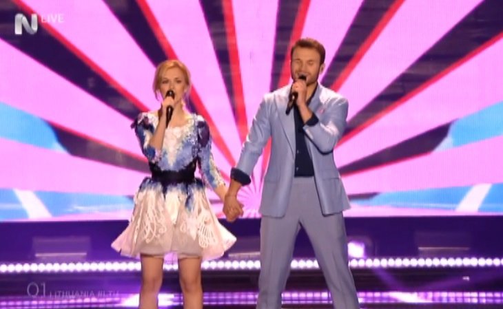 Eurovision 2015: Το παθιασμένο φιλί των τραγουδιστών της Λιθουανίας [βίντεο] | iefimerida.gr 1