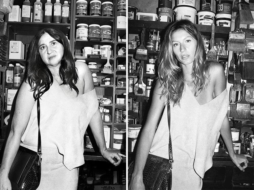 Πώς θα ήταν οι καμπάνιες μόδας, αν πόζαρε μία γυναίκα της διπλανής πόρτας [εικόνας] | iefimerida.gr 7