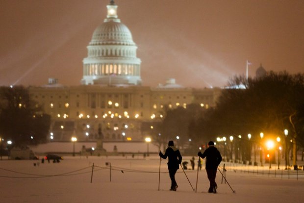Το χιόνι καλύπτει τα πάντα στις ΗΠΑ και οι Αμερικανοί ξεσαλώνουν [εικόνες] | iefimerida.gr 8