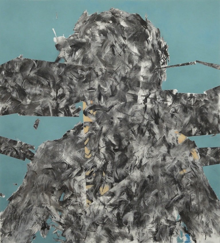 Εντυπωσιακά τρίπτυχα του Λέοντος Μιχαήλ με κάρβουνα και κιμωλίες [εικόνες]  | iefimerida.gr 1