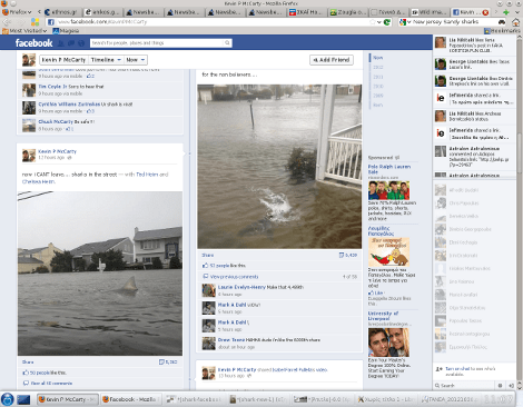 Κάτοικος Νιού Τζέρσι: Δεν μπορώ να βγω από το σπίτι, καρχαρίες κάνουν βόλτα στους δρόμους [εικόνες] | iefimerida.gr 0