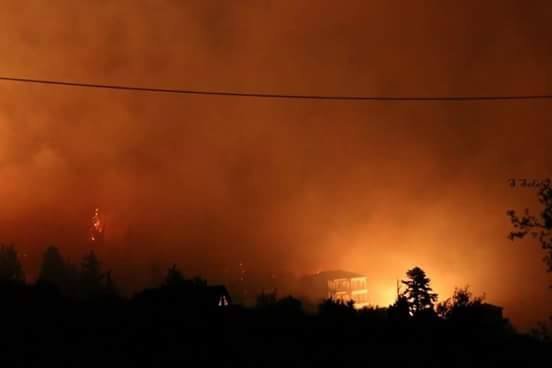 Μεγάλη φωτιά στην Κεφαλονιά: Καλύτερη η εικόνα, έσωσαν τα σπίτια οι πυροσβέστες | iefimerida.gr 2