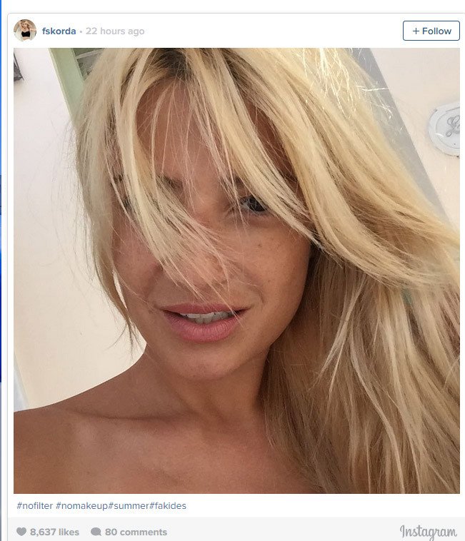 Η Φαίη Σκορδά χωρίς ίχνος μακιγιάζ μας δείχνει τις φακίδες της [εικόνα] | iefimerida.gr 0