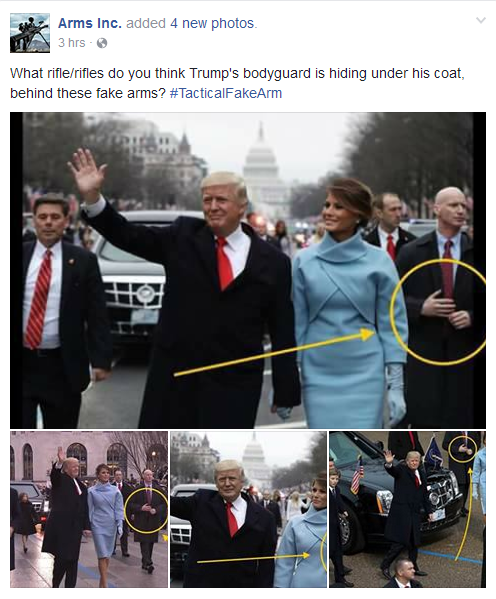 Το ψεύτικο χέρι του σωματοφύλακα του Τραμπ – Ετοιμος να πυροβολήσει ανά πάσα στιγμή [βίντεο] | iefimerida.gr 3