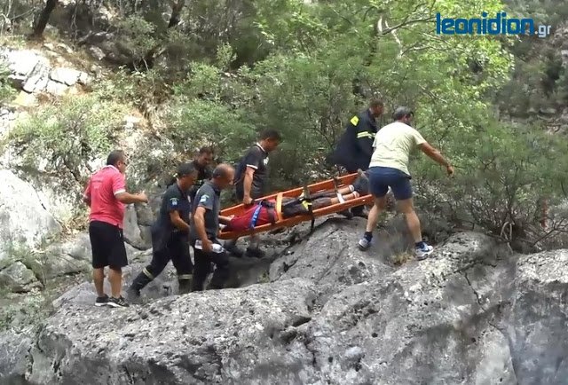 Παραλίγο νέα τραγωδία σε φαράγγι: Σώθηκε περιπατητής που έπεσε σε κώμα [εικόνες &βίντεο] | iefimerida.gr 0