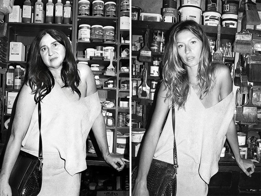 Γαλλίδα δημοσιογράφος αντιγράφει μοντέλα διαφημίσεων δείχνοντας την ανθρώπινη πλευρά τους [εικόνες] | iefimerida.gr 6