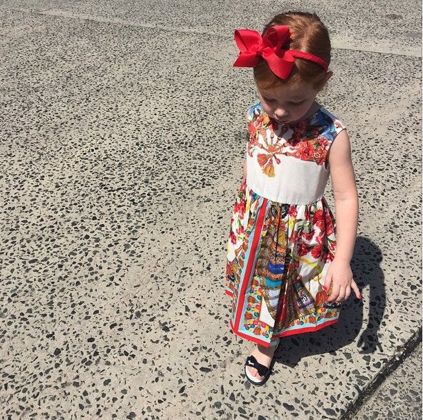 Φρενίτιδα στην Αυστραλία για την 3χρονη κοκκινομάλλα fashionista: Τη σέρνουν από show σε show [εικόνες] | iefimerida.gr 15