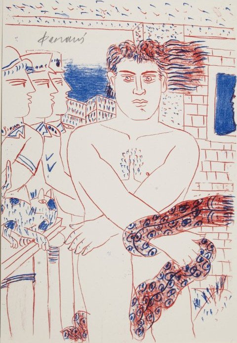 Βιβλία με έργα τέχνης του Αλέκου Φασιανού στην Πινακοθήκη του Δήμου της Αθήνας [εικόνες]  | iefimerida.gr 1