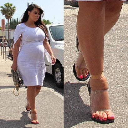 Λύγισαν τα τακούνια της Κιμ Καρντάσιαν από το... πάχος [εικόνες] | iefimerida.gr 3