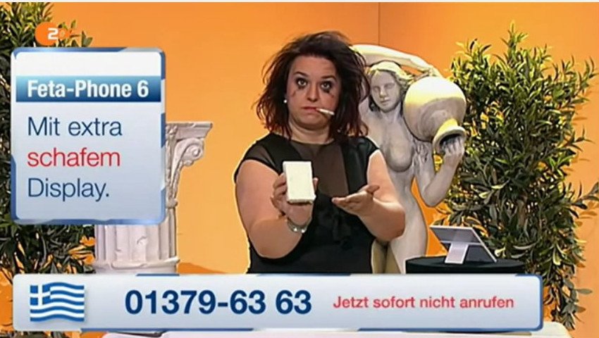 Οι Γερμανοί μας γλεντάνε σε σατιρικό σόου: Το feta-phone, οι μεθυσμένοι ρεμπέτες και ο φραγκοφονιάς μάντης [βίντεο & εικόνες] | iefimerida.gr 2