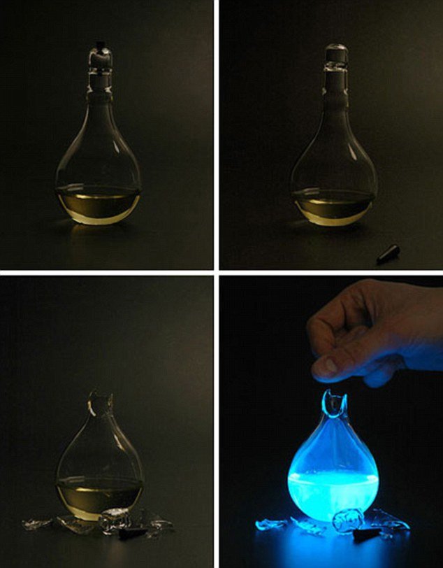 Λάμπα που ανάβει με ανθρώπινο αίμα [βίντεο & εικόνες] | iefimerida.gr 0