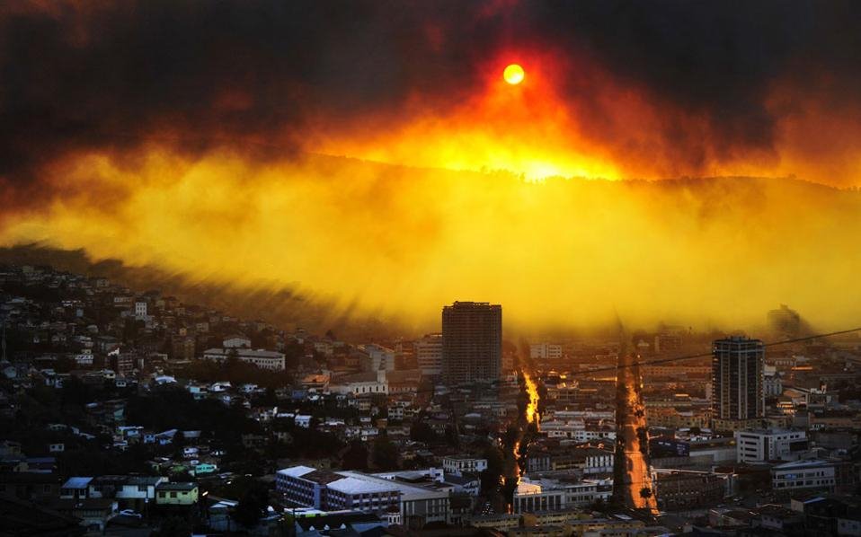 Xιλή: Μετά το σεισμό, η φωτιά -Kάηκε το «διαμάντι του Ειρηνικού, μια από τις ωραιότερες πόλεις στον κόσμο [εικόνες] | iefimerida.gr 5