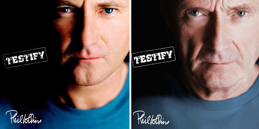 Ο απολογισμός του Φιλ Κόλινς: Ο «νέος» και ο «παλιός» του εαυτός σε ένα εξώφυλλο [εικόνες]  | iefimerida.gr 0