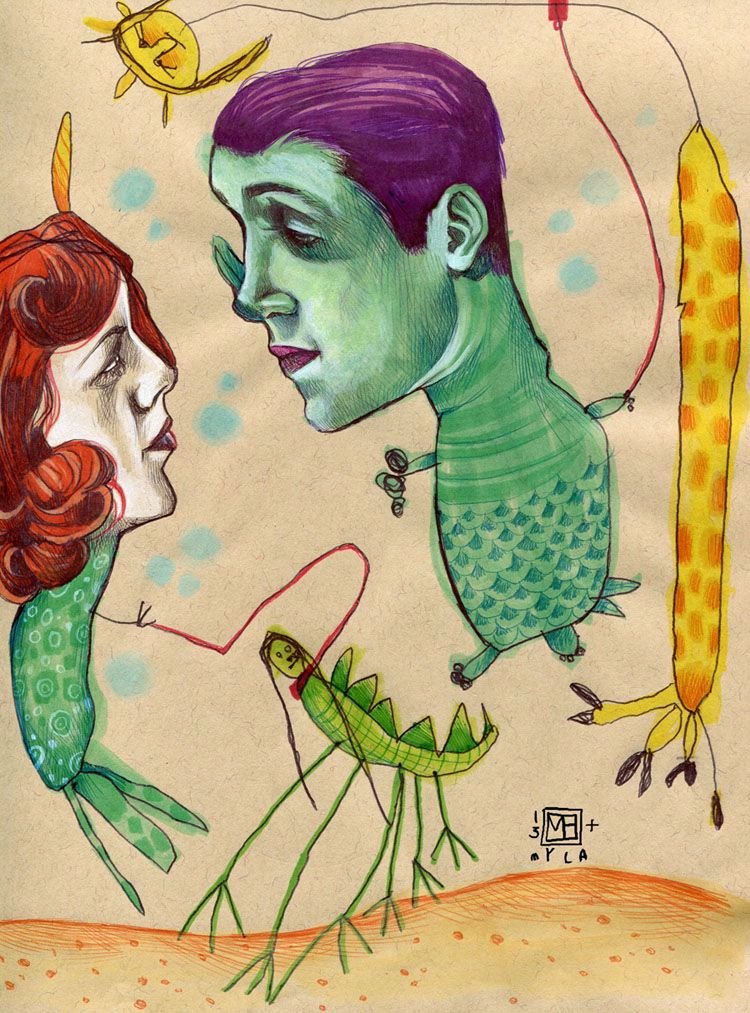 Ενας ζωγράφος συνεργάζεται με την 4χρονη κόρη του -Σπουδαίοι πίνακες που ξεπουλάνε στο ίντερνετ [εικόνες] | iefimerida.gr 12