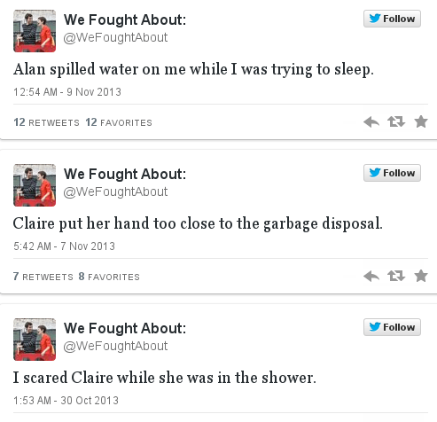 Ζευγάρι βγάζει τα άπλυτά του στο Twitter- Εφτιαξαν λογαριασμό όπου γράφουν για τους καβγάδες τους [εικόνες] | iefimerida.gr 0