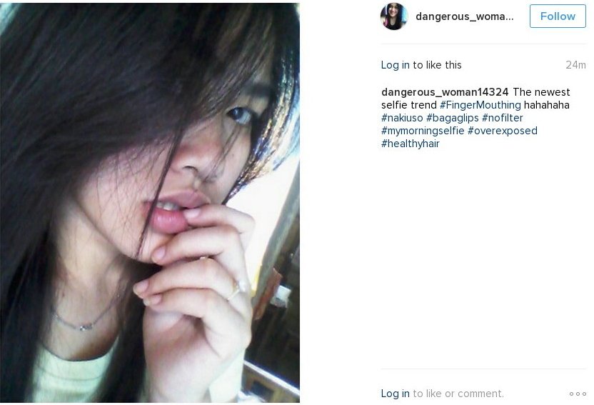 Fingermouthing: Η νέα τάση στις σέλφι θέλει το δάχτυλο δίπλα στο στόμα [εικόνες] | iefimerida.gr 3