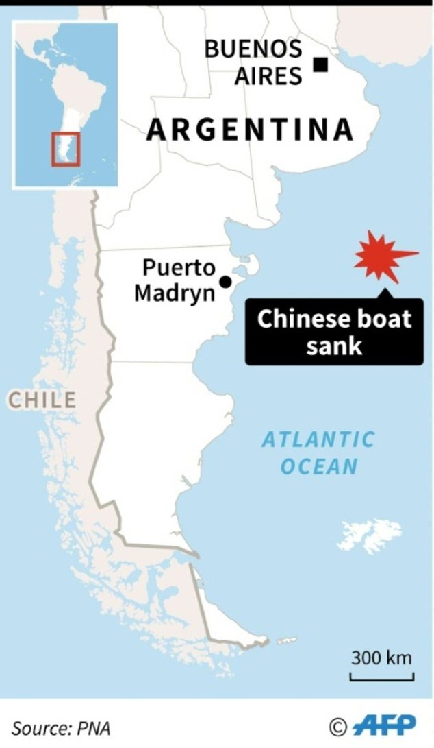 Ενταση: Η ακτοφυλακή της Αργεντινής βύθισε κινέζικη ψαρότρατα [εικόνες & βίντεο] | iefimerida.gr 1