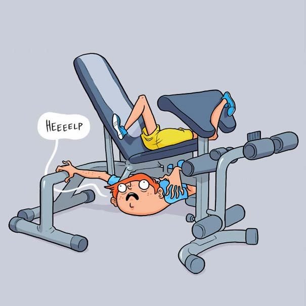 Αυτοί είναι οι 10 απίθανοι τύποι που θα βρείτε στο γυμναστήριο [εικόνες] | iefimerida.gr 2