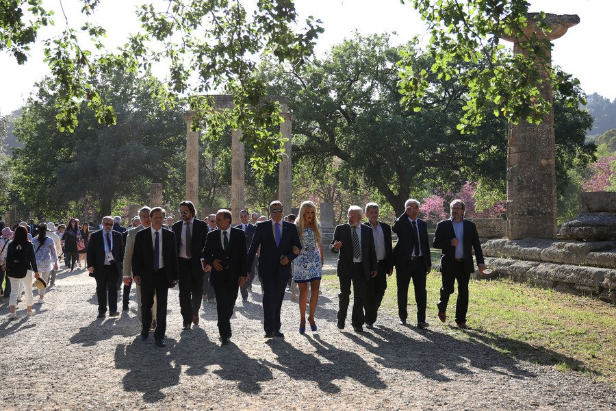 Ολα όσα έγιναν στην τελετή Αφής της Ολυμπιακής Φλόγας -Ποια πρόσωπα έκλεψαν την παράσταση [εικόνες] | iefimerida.gr 23