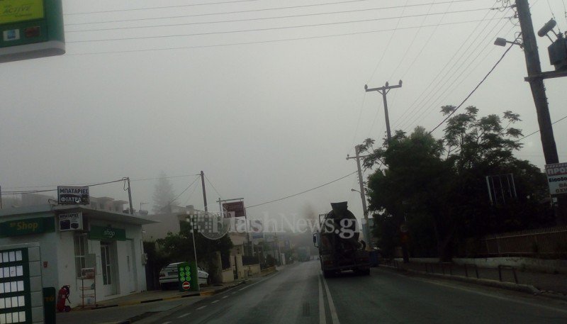 «Χάθηκε» το λιμάνι της Σούδας στα Χανιά λόγω αφρικανικής σκόνης [εικόνες] | iefimerida.gr 5