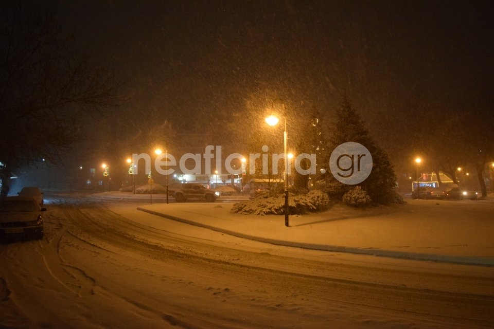 Στα λευκά Φλώρινα, Καστοριά, Κοζάνη και Πτολεμαΐδα  [εικόνες & βίντεο] | iefimerida.gr 3
