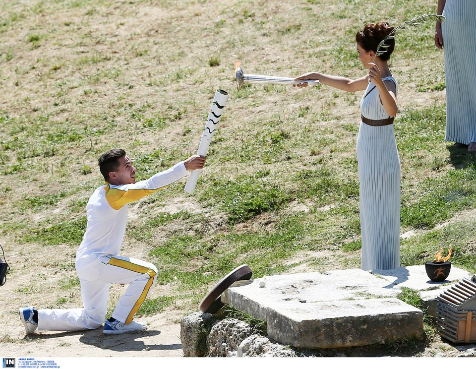 Ολα όσα έγιναν στην τελετή Αφής της Ολυμπιακής Φλόγας -Ποια πρόσωπα έκλεψαν την παράσταση [εικόνες] | iefimerida.gr 6