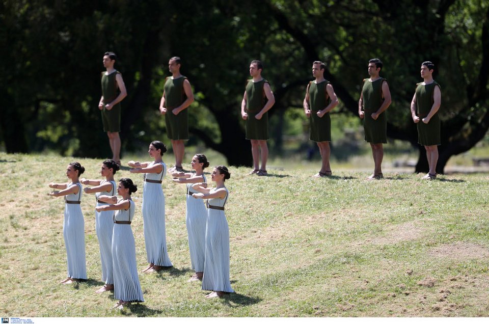 Ολα όσα έγιναν στην τελετή Αφής της Ολυμπιακής Φλόγας -Ποια πρόσωπα έκλεψαν την παράσταση [εικόνες] | iefimerida.gr 1