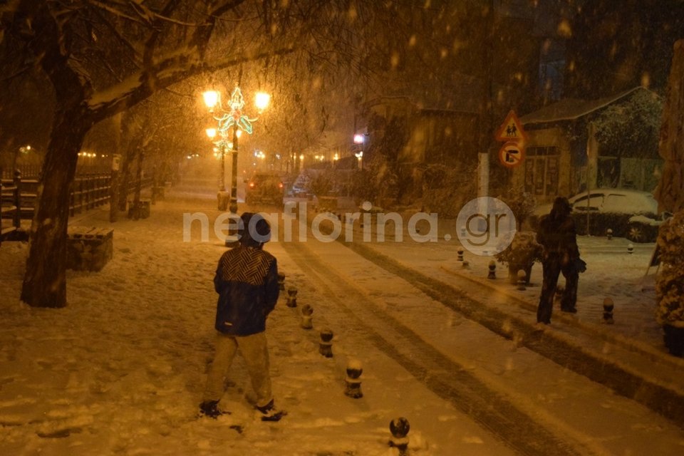 Στα λευκά Φλώρινα, Καστοριά, Κοζάνη και Πτολεμαΐδα  [εικόνες & βίντεο] | iefimerida.gr 2