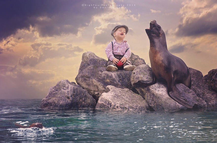 Ενα αγοράκι 10 μηνών «ταξιδεύει» σε όλο τον κόσμο και  φωτογραφίζεται με άγρια ζώα [εικόνες] | iefimerida.gr 6