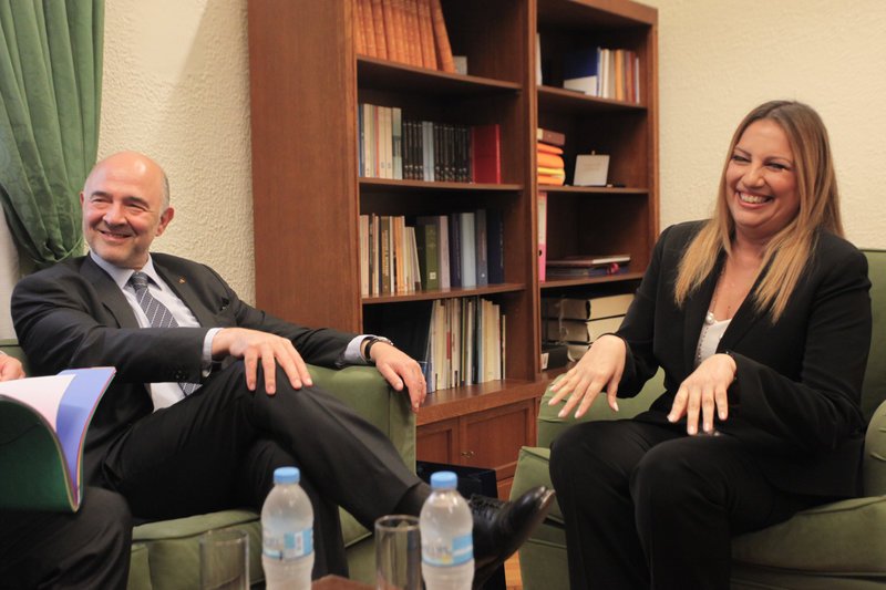 Γεννηματά σε Μοσκοβισί: Να μην περικοπούν οι συντάξεις -Να πάρει καθαρή θέση η Κομισιόν | iefimerida.gr 2