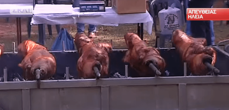 Πρωτομαγιά με κοψίδια στην Ηλεία -Εστησαν ψησταριές με δεκάδες γουρουνόπουλα [εικόνες] | iefimerida.gr 0