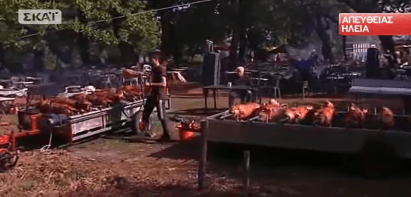 Πρωτομαγιά με κοψίδια στην Ηλεία -Εστησαν ψησταριές με δεκάδες γουρουνόπουλα [εικόνες] | iefimerida.gr 3