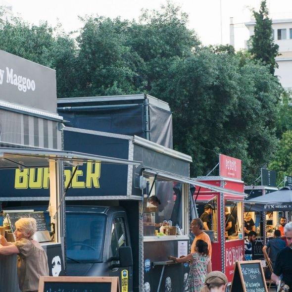 Athens Food Market στην Κοτζιά -Μακαρονάδες, μπισκ, ribs, μπέργκερ & σούπες στο χέρι [εικόνες] | iefimerida.gr 0