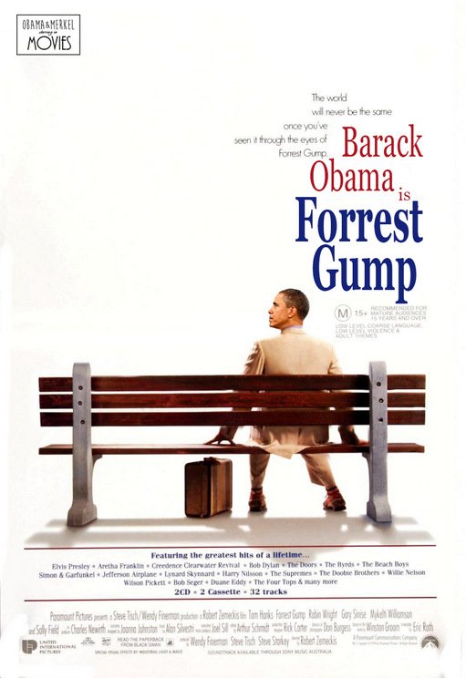 Μέρκελ και Ομπάμα φιλιούνται στο στόμα ως πρωταγωνιστές στις «50 αποχρώσεις του Γκρι» -Οι αφίσες γνωστών ταινιών με πρωταγωνιστές ηγέτες βγάζουν γέλιο [εικόνες] | iefimerida.gr 1