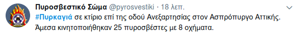 Φωτιά σε αποθήκη εργοστασίου στον Ασπρόπυργο | iefimerida.gr 0