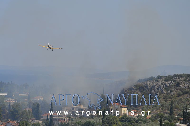 Δύο πυρκαγιές στο Ναύπλιο – Απειλούνται και κατοικίες [εικόνες] | iefimerida.gr 3