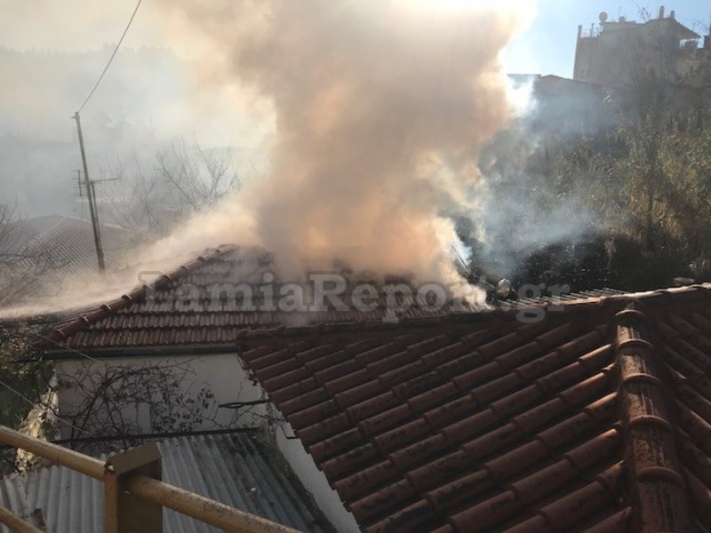 Στο σημείο έσπευσε η Πυροσβεστική