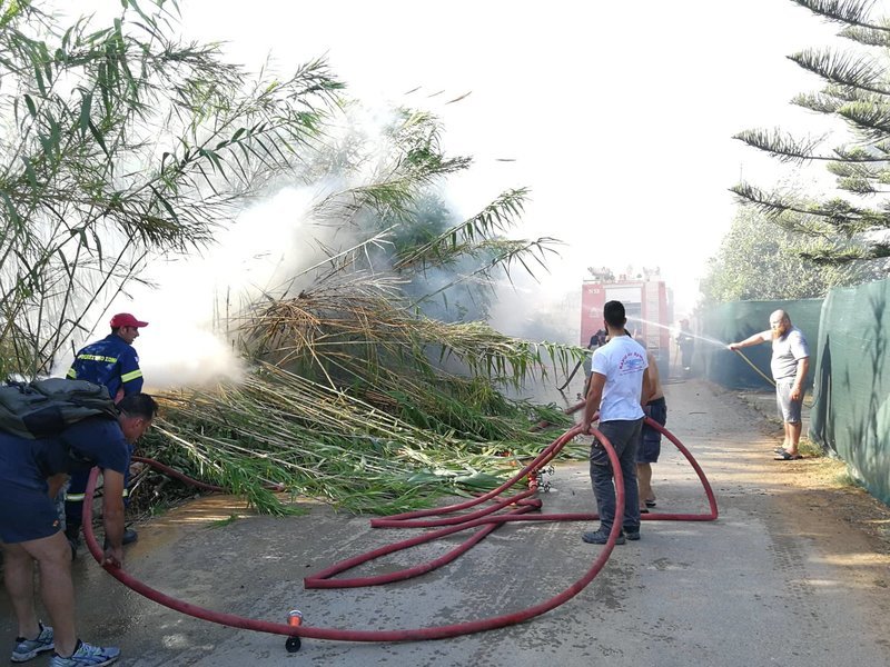 Υπό έλεγχο η πυρκαγιά στα Χανιά -Ηταν κοντά σε σπίτια και ξενοδοχεία [εικόνες & βίντεο] | iefimerida.gr 2