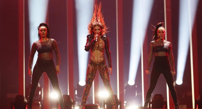 Eurovision 2018: Η σέξι εμφάνιση της Ελένης Φουρέιρα στη σκηνή [εικόνες & βίντεο] | iefimerida.gr 0