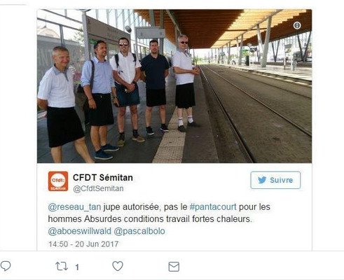 Γαλλία: Απαγορεύουν τη βερμούδα, οι οδηγοί λεωφορείων φόρεσαν φούστα! [βίντεο] | iefimerida.gr 0