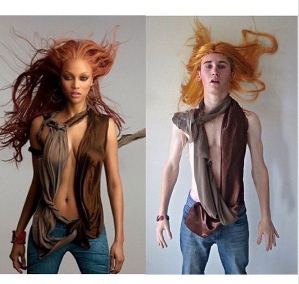 O 17χρονος που κάνει το Διαδίκτυο να παραληρεί -Μεταμφιέζεται σε Lady Gaga, Rihanna, Kim Kardashian και Beyonce [εικόνες] | iefimerida.gr 1