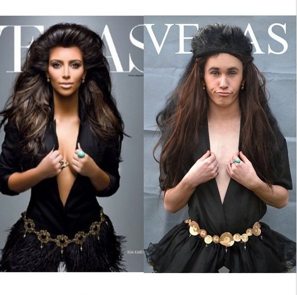 O 17χρονος που κάνει το Διαδίκτυο να παραληρεί -Μεταμφιέζεται σε Lady Gaga, Rihanna, Kim Kardashian και Beyonce [εικόνες] | iefimerida.gr 7