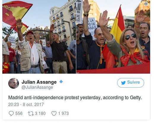 Le Monde: Εβαλαν ψεύτικες εικόνες οπαδών του Φράνκο για να συκοφαντήσουν τη διαδήλωση εναντίον της απόσχισης [εικόνες] | iefimerida.gr 6