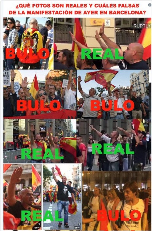 Le Monde: Εβαλαν ψεύτικες εικόνες οπαδών του Φράνκο για να συκοφαντήσουν τη διαδήλωση εναντίον της απόσχισης [εικόνες] | iefimerida.gr 8