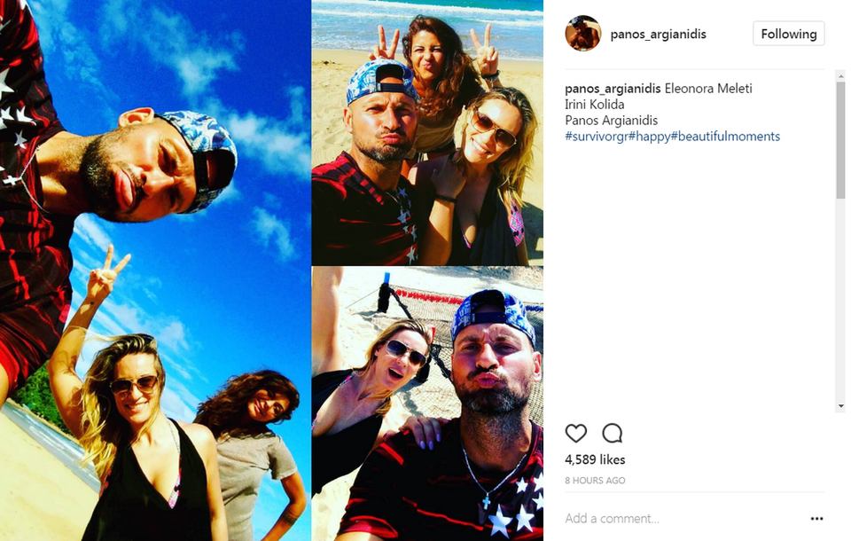 Η Ελεονώρα Μελέτη με τον μάνατζερ ράγκμπι και την Ειρήνη Κολιδά στον Αγιο Δομίνικο [εικόνες] | iefimerida.gr 0