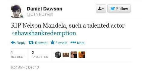 Οι γκάφες μιας ανιστόρητης γενιάς: «Πέθαναν» τον Μόργκαν Φρήμαν επειδή τον μπέρδεψαν με τον Μαντέλα [εικόνα] | iefimerida.gr 0