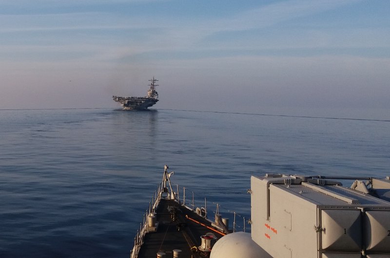 Η φρεγάτα «Κουντουριώτης» σε ασκήσεις με αεροπλανοφόρο των ΗΠΑ στο Αιγαίο [εικόνες] | iefimerida.gr 1