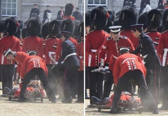 Το φαινόμενο του θερμοκηπίου «επιτέθηκε» στη φρουρά της Ελισάβετ [εικόνες] | iefimerida.gr 0