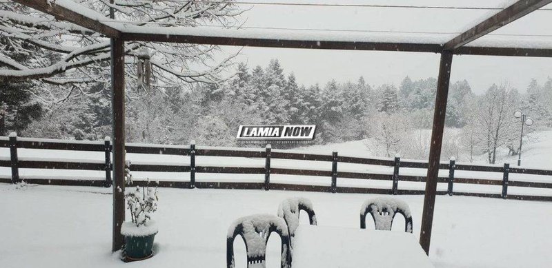 Η μισή Ελλάδα στα λευκά -Εκπληκτικές εικόνες, χιόνι μέχρι τη θάλασσα [εικόνες & βίντεο] | iefimerida.gr 9